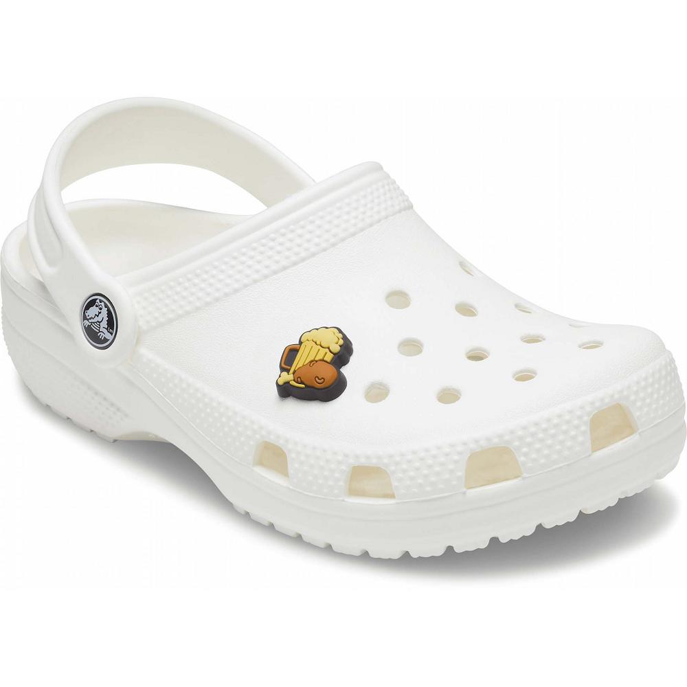 Clips Jibbitz Crocs Chicken and Beer Homme Multicolore | France 1155AHKP